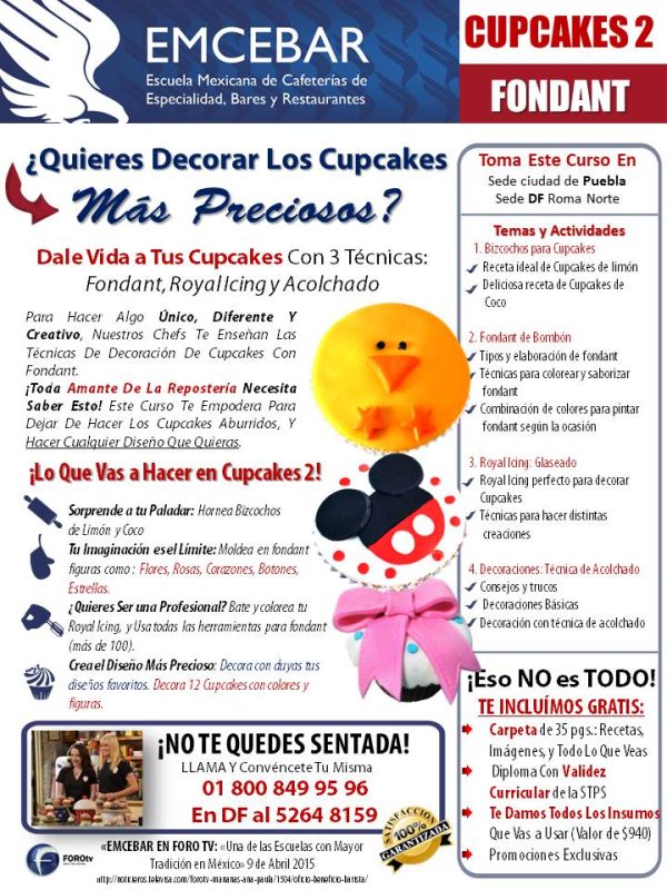 curso de cupcakes
