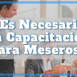 capacitación para meseros