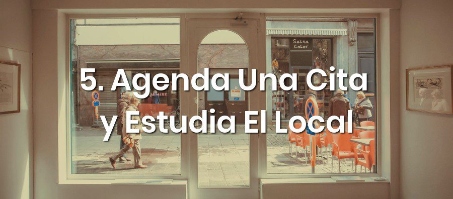 Agenda Una Cita y Estudia El Local