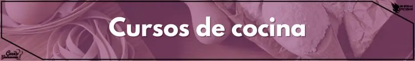 Cursos de cocina