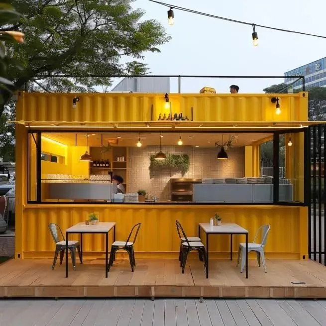 Kiosko o barra de café 